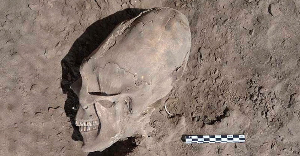 Esqueletos encontrados no México são esqueletos extraterrestres