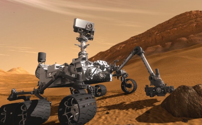 Curiosity fez primeiro furo em Marte
