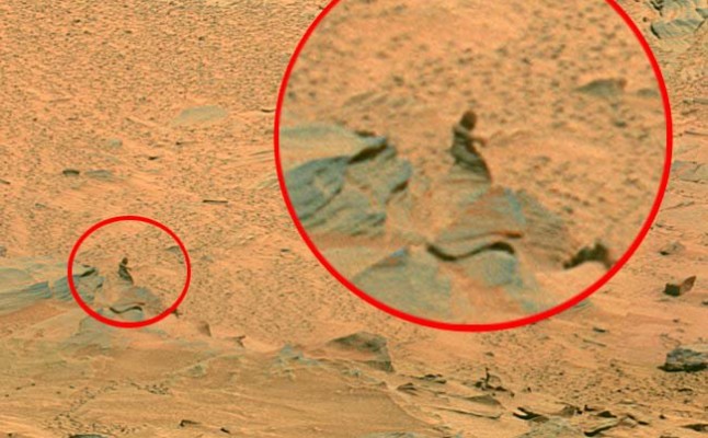 Misterioso dedo de metal em Marte