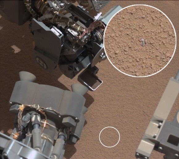 Jipe-sonda Curiosity encontra algo em Marte